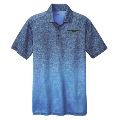 Lapham-Hickey Steel - Ombre Heather Polo Thumbnail