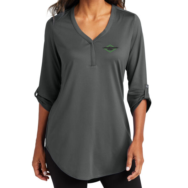 Lapham-Hickey Steel - Ladies City Stretch 3/4 Sleeve Tunic Thumbnail