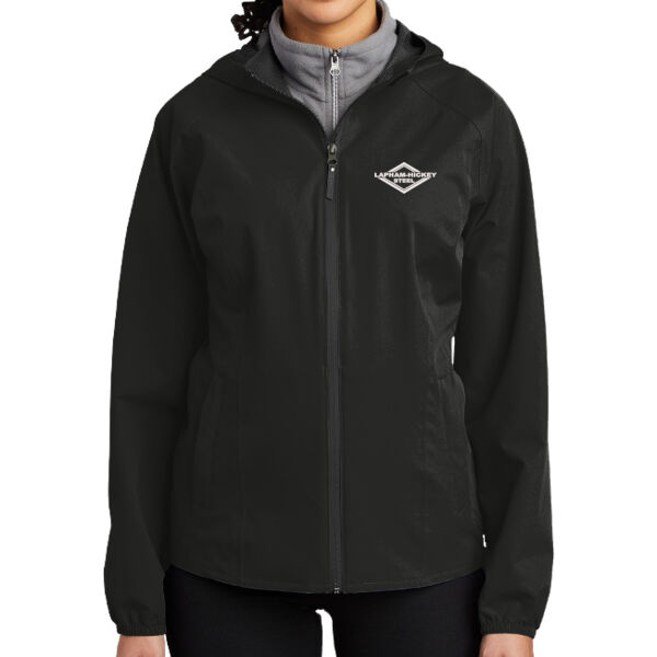 Lapham-Hickey Steel - Ladies Essential Rain Jacket Thumbnail