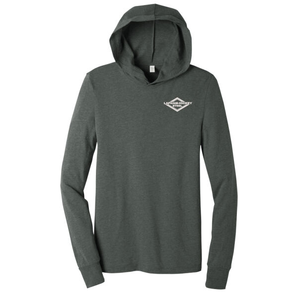 Lapham-Hickey Steel - Unisex Jersey Long Sleeve Hoodie Thumbnail