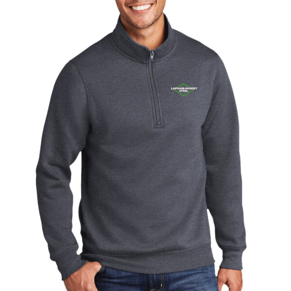 Lapham-Hickey Steel - Core Fleece 1/4 Zip Pullover Sweatshirt Thumbnail