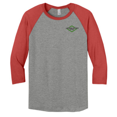 Lapham-Hickey Steel - Unisex Premium Blend Combed Ring Spun 3/4 Sleeve Raglan Thumbnail